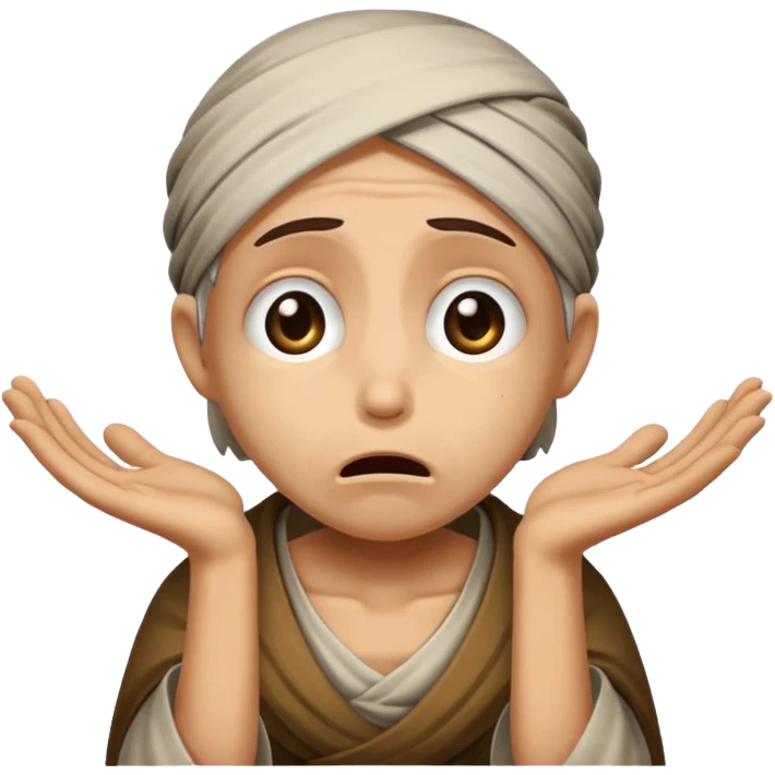 Someone begging  emoji