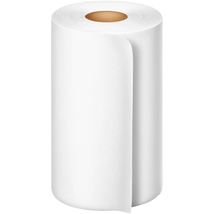 paper towel roll standing upright emoji