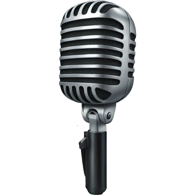 Microphone  emoji