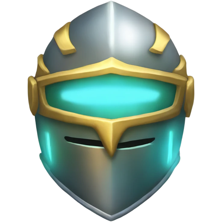 Glowing armor emoji