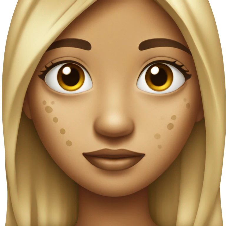 hyperpigmentation girl emoji