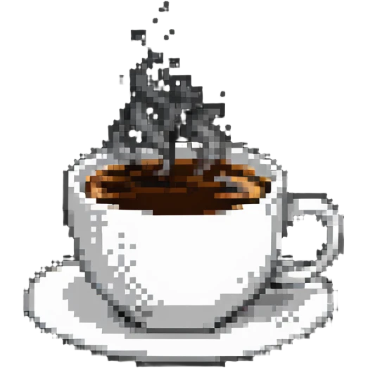 cup of coffee with steam emoji