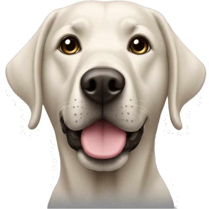 Black lab emoji