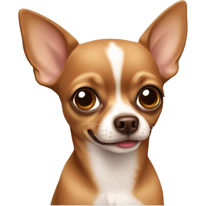 brown chihuahua emoji