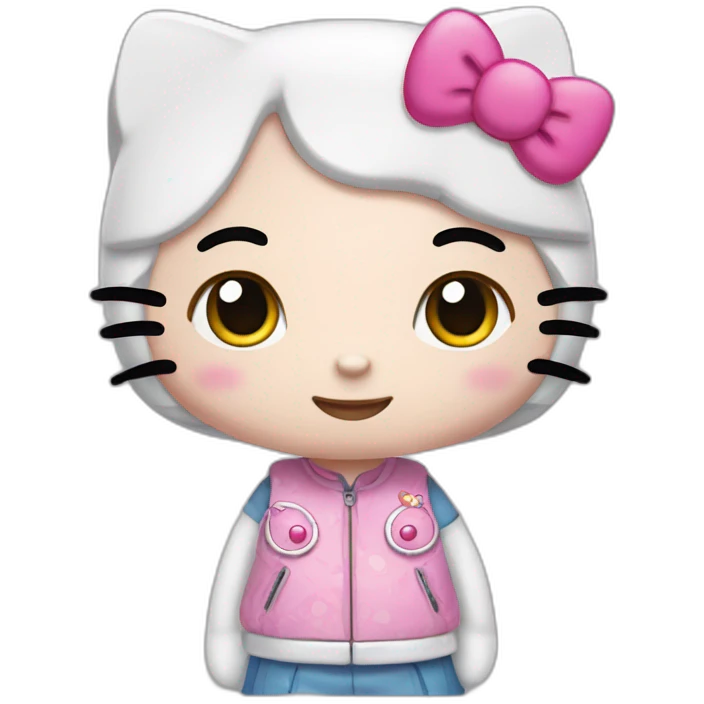 Hello kitty kawaii emoji