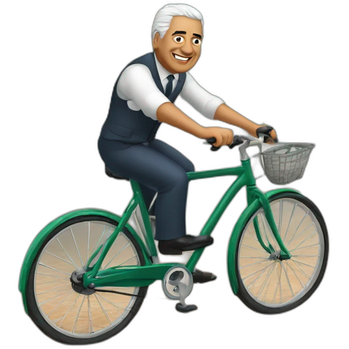 António Costa Portugal prime minister riding bicycle emoji