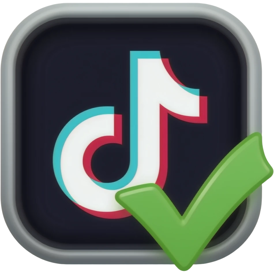 Tiktok verified check emoji
