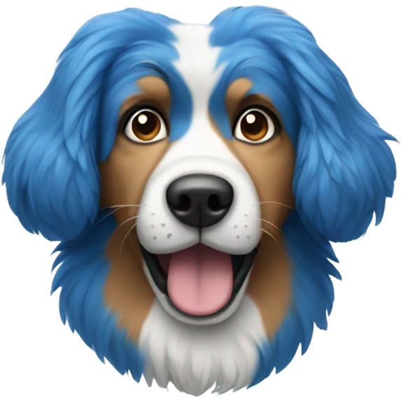 Blue Dog emoji