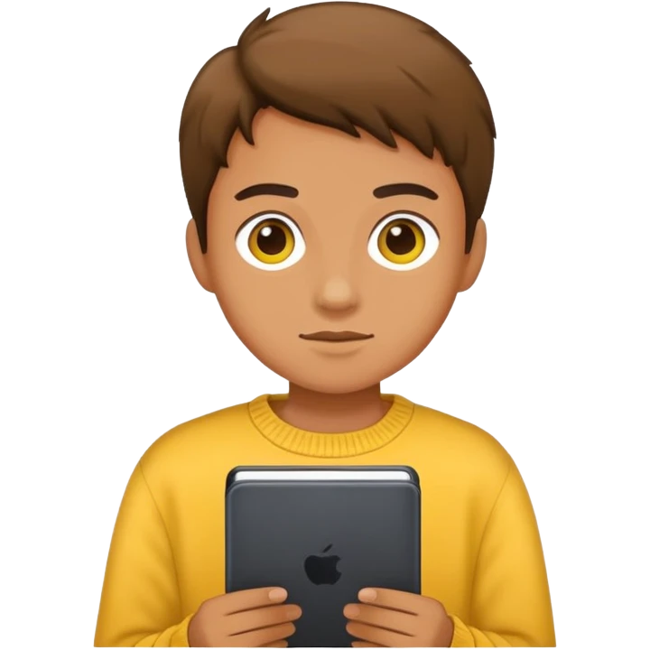yellow student type emoji