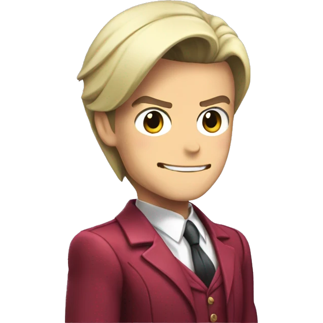 Gay Miles Edgeworth emoji