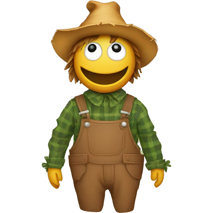 scarecrow emoji