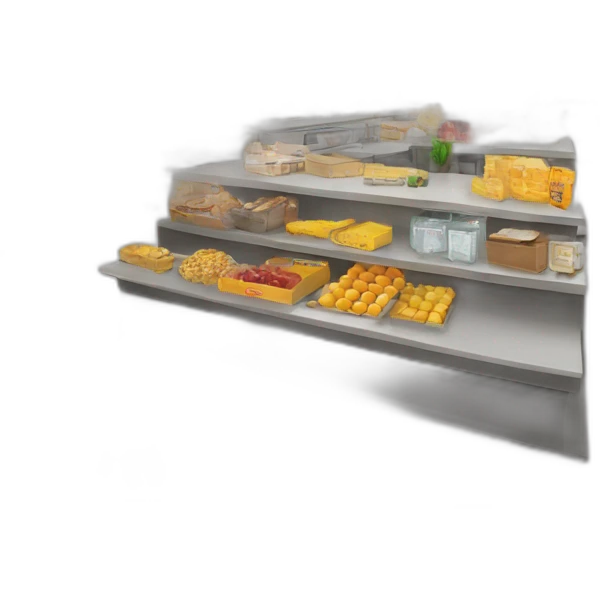 trade counter with products emoji