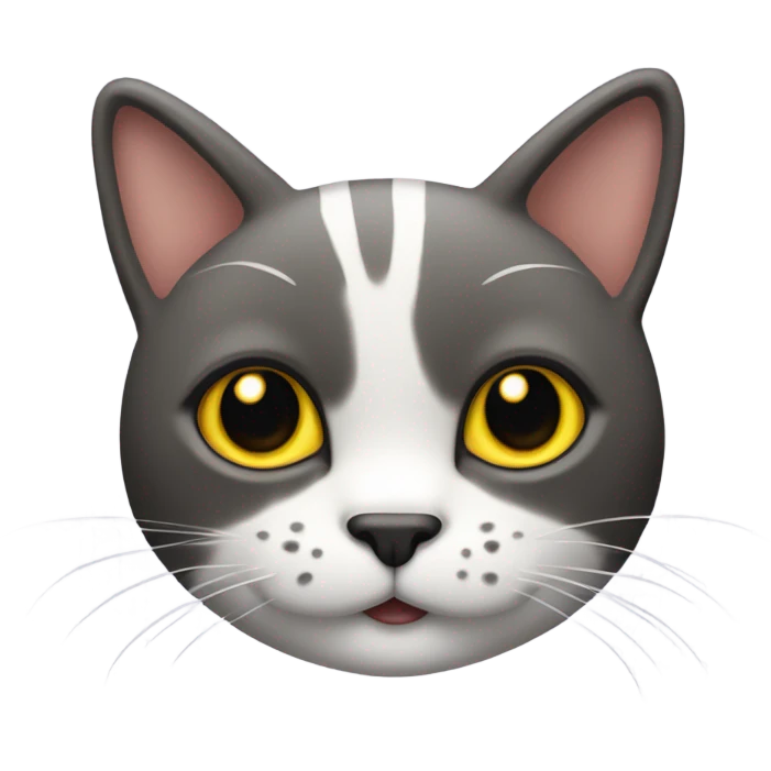 Hello kitty with yellow bow emoji