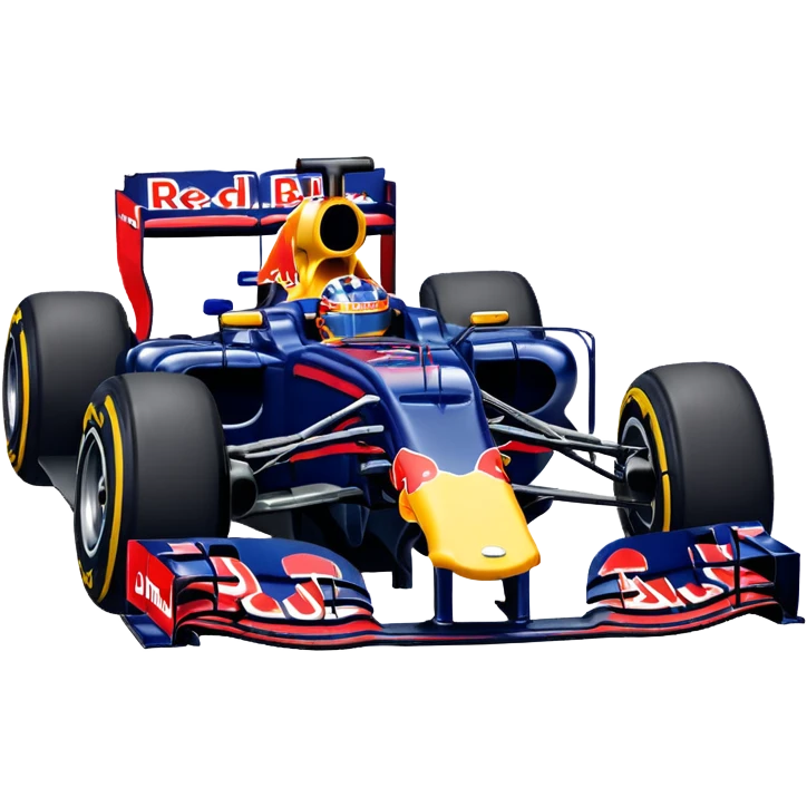 Crea un emoji de carro de red bull f1 emoji