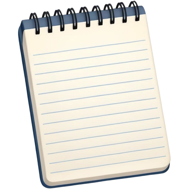 Note pad emoji