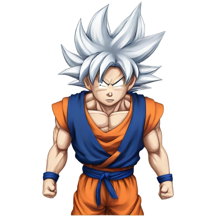 Ultra instinct goku emoji