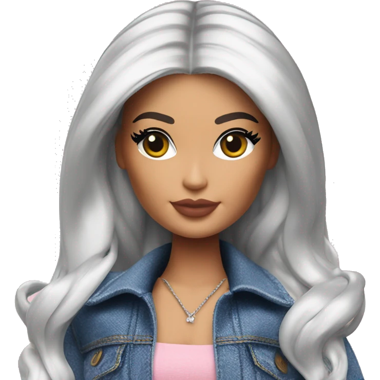 1 kylie jenner barbie full body emoji