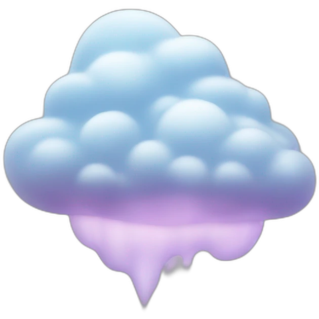 Caca nuage emoji