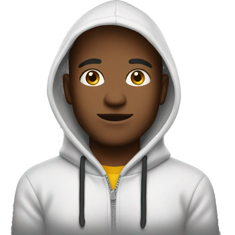 A hoodie emoji