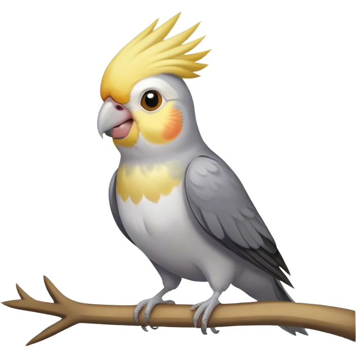 cockatiel bird emoji