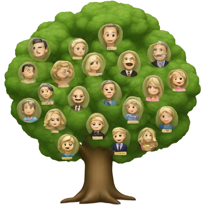 Family tree emoji