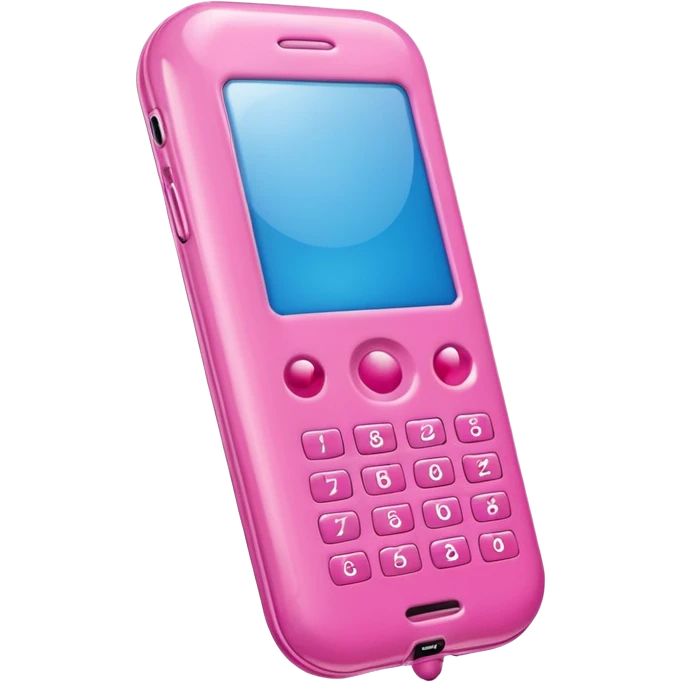jeff koons style pink inflatable cell phone balloon   emoji