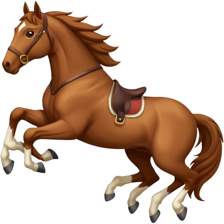 Caballo saltando emoji