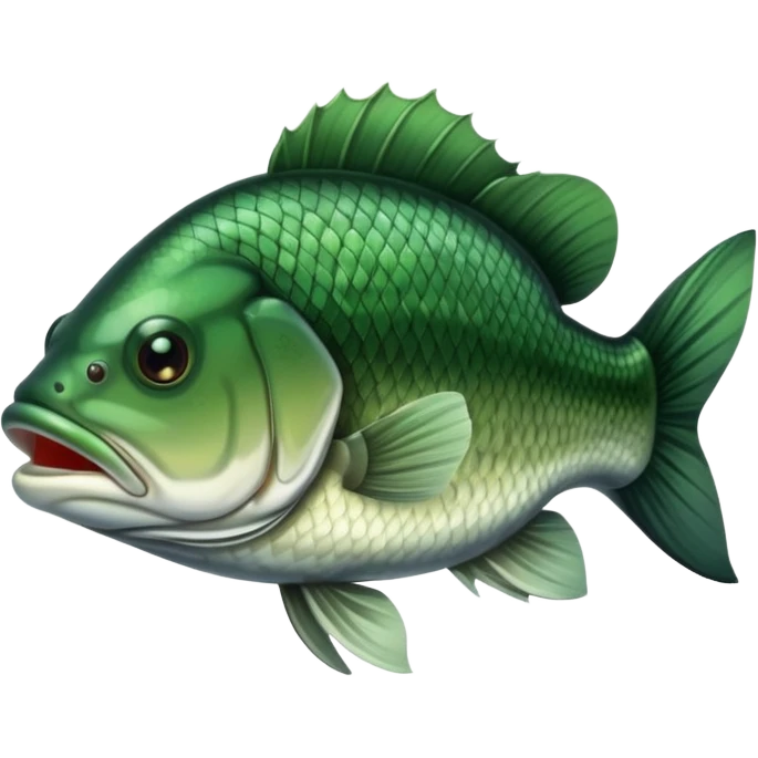 Bass fishing emoji