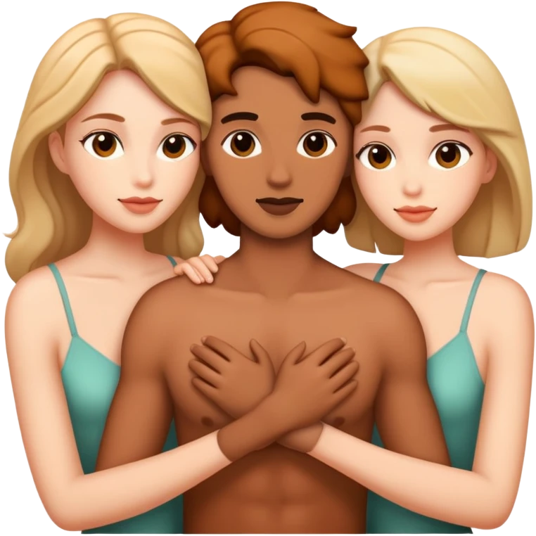 Threesome emoji