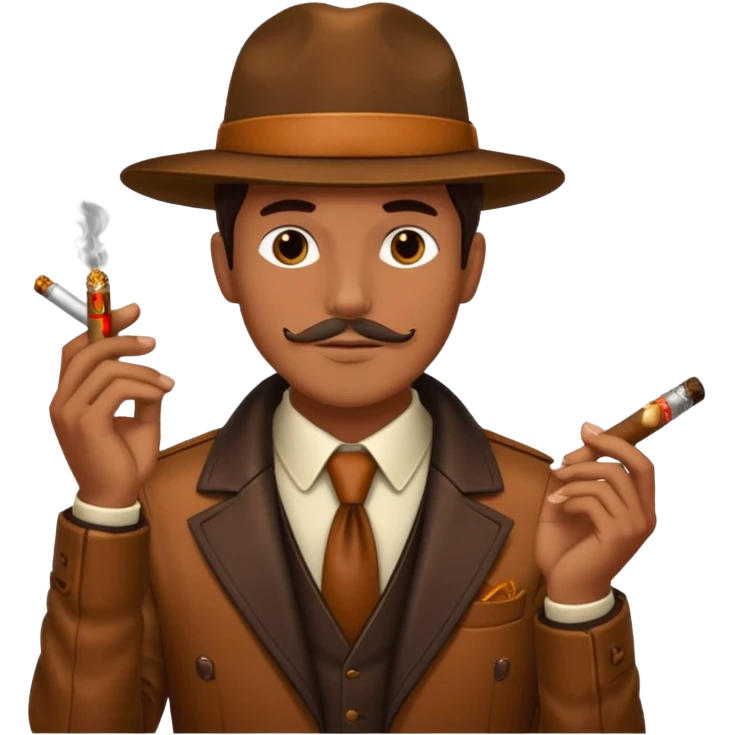 secret cigar club emoji