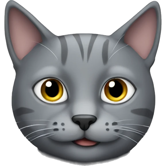 grey cat emoji