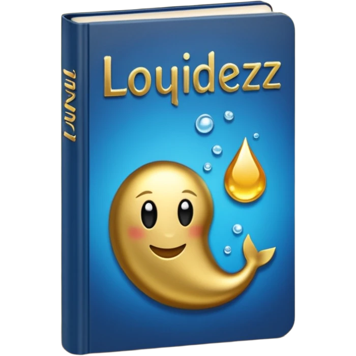 genera un libro que en la portada diga " liquidez" emoji