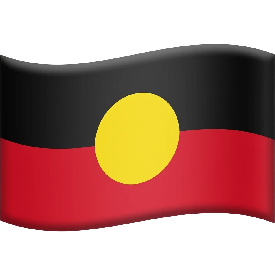 Aboriginal flag emoji
