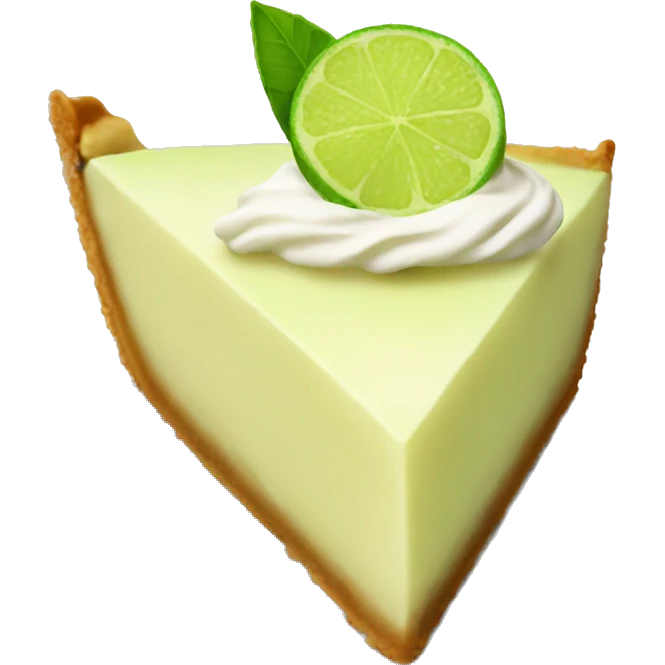 key lime pie emoji