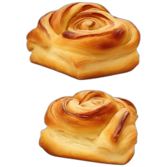 A danish pastry emoji