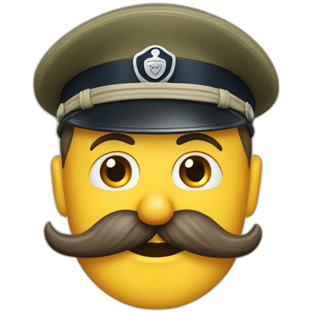 Ww2 german Toothbrush moustache emoji