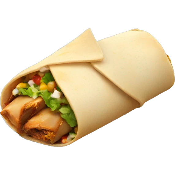 turkey burrito emoji