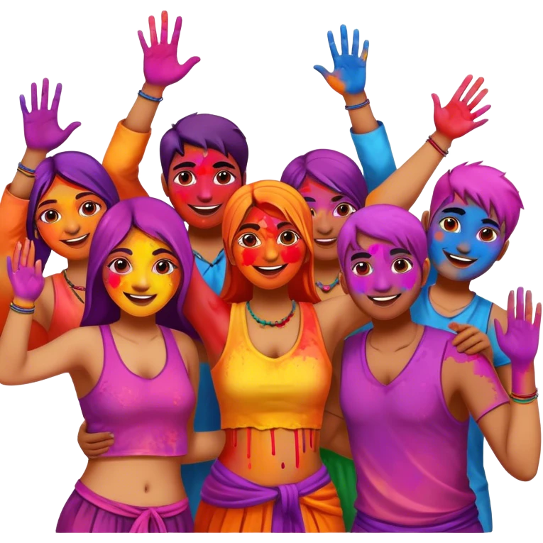 Holi  emoji