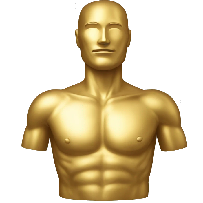 gold torso emoji