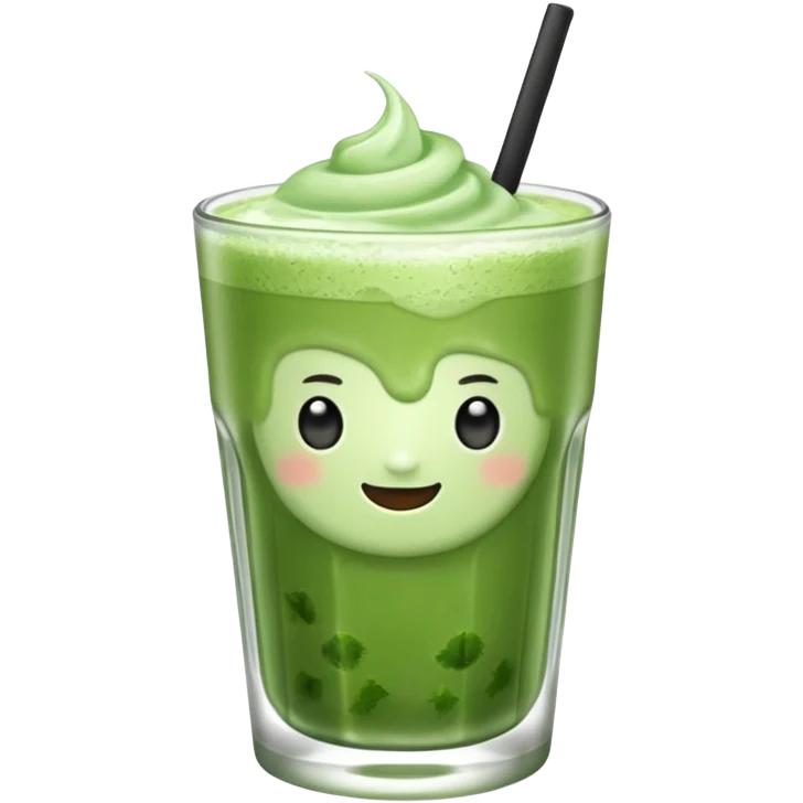 ice matcha emoji