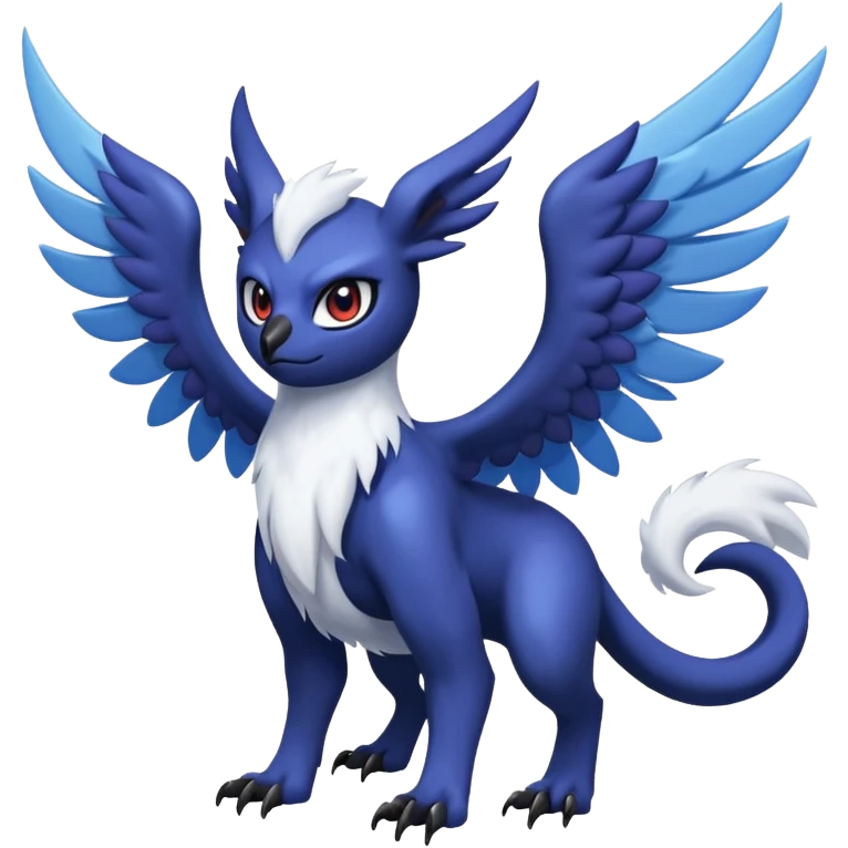 Noibat-Absol-fusion (full body) emoji