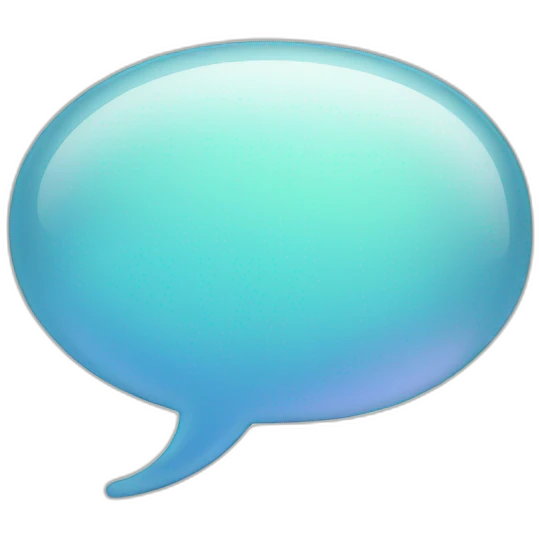 message bubble emoji