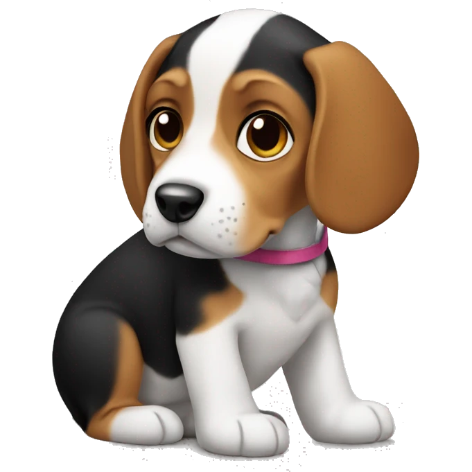 Beagle puppy emoji
