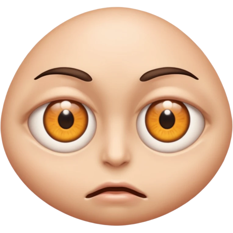 Eyes popping out emoji
