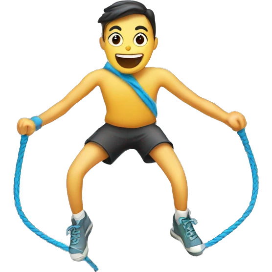 skipping rope emoji
