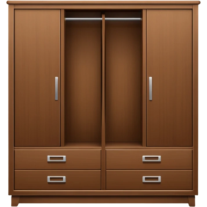 wardrobe modern closed emoji