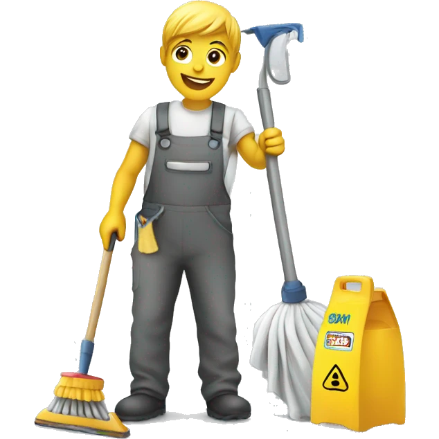 Cleaning website emoji