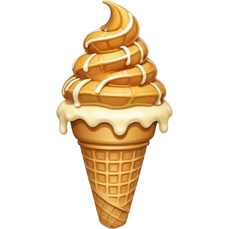 Ice cream cone emoji