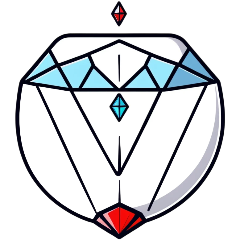 sparkling diamond next to a VIP badge emoji