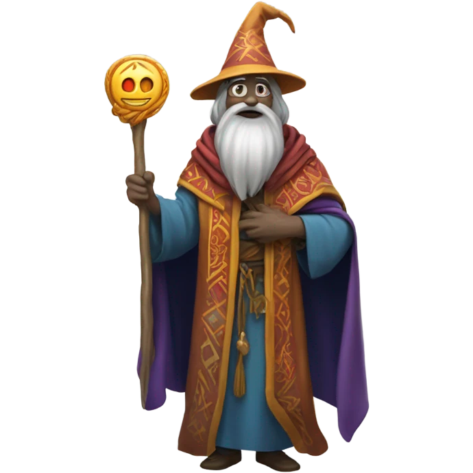 wizard with scarf emoji